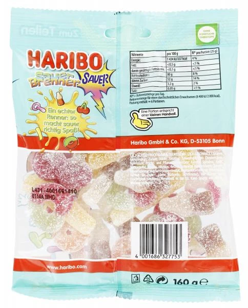 Haribo Sauer Brenner 2 Haribo Sauer Brenner – Bild 2
