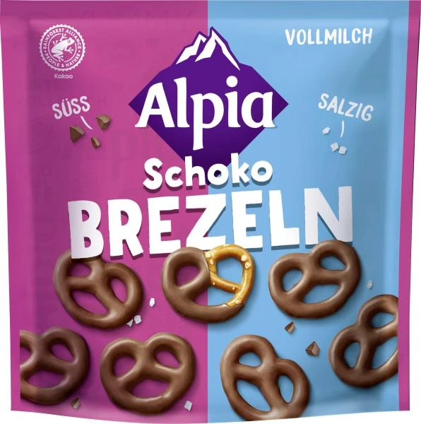 Alpia Schoko Brezeln Vollmilch 1 Alpia Schoko Brezeln Vollmilch