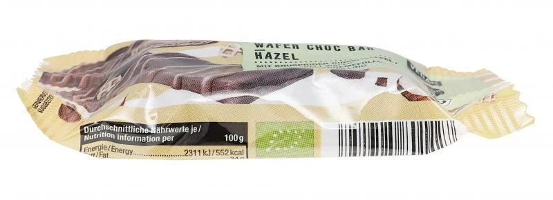 Veganz Wafer Choc Bar Hazel 2 Veganz Wafer Choc Bar Hazel – Bild 2
