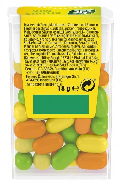 Tic Tac Citrus Mix 2 Tic Tac Citrus Mix – Bild 2