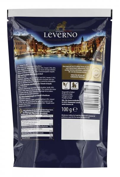 Leverno Grissini Piccoli Tomate & Basilikum 2 Leverno Grissini Piccoli Tomate & Basilikum – Bild 2