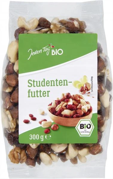 Jeden Tag Bio Studentenfutter 1 Jeden Tag Bio Studentenfutter