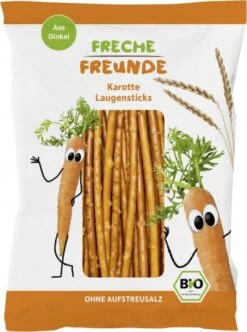 Freche Freunde Laugensticks Karotte