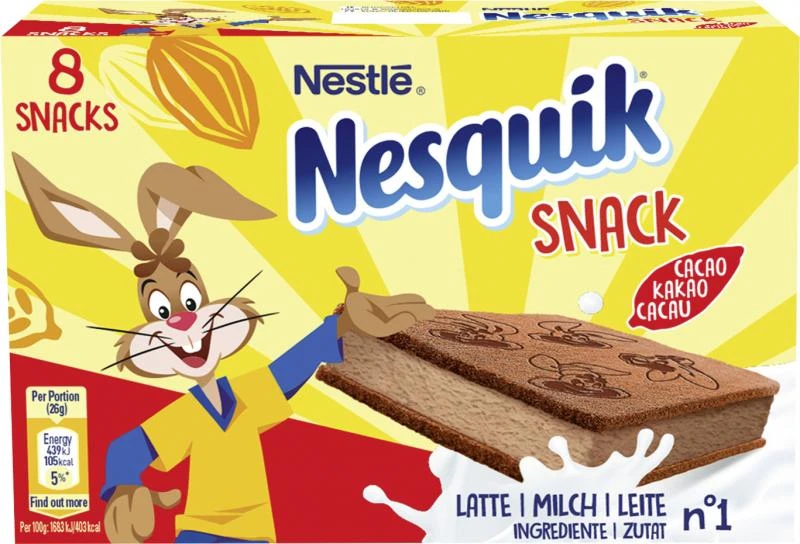 Nestlé® Nestlé Nesquik Snack Kakao 1 Nestlé® Nestlé Nesquik Snack Kakao