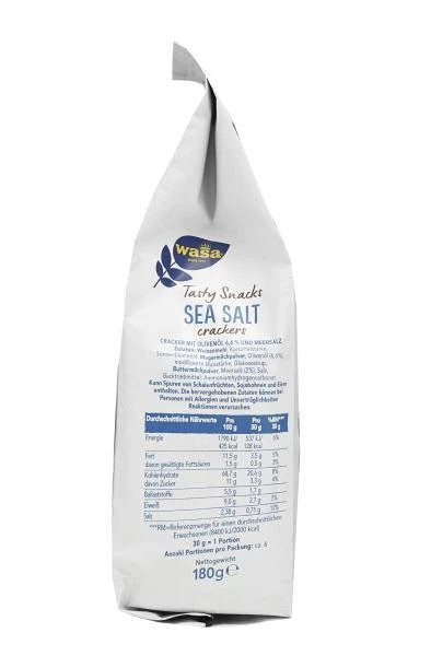 Wasa Knäckebrot Tasty Snacks Meersalz 4 Wasa Knäckebrot Tasty Snacks Meersalz – Bild 4