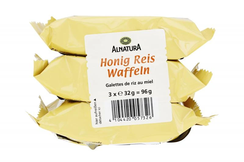Alnatura Honig Reis Waffeln 3 Alnatura Honig Reis Waffeln – Bild 3